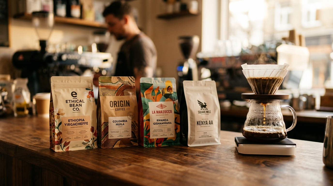 Artisanal specialty coffee from world roasters